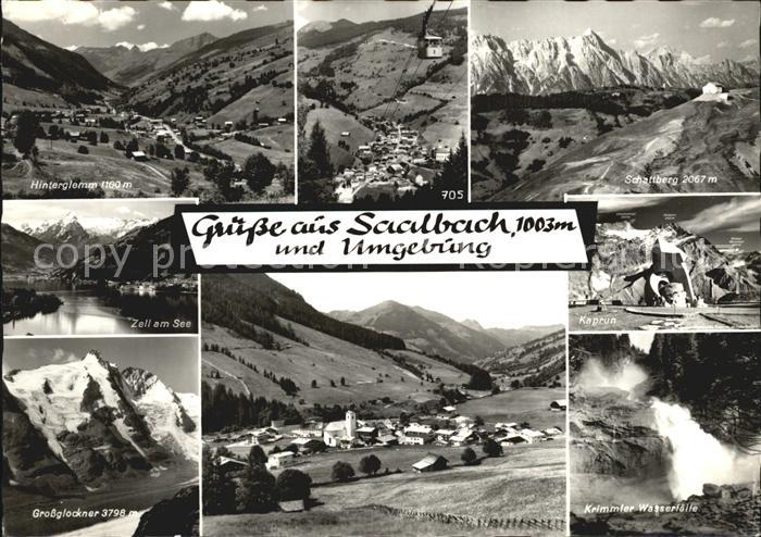 Saalbach-Hinterglemm Total Seilbahn Schattberg Grossglockner Panorama Krimmler W