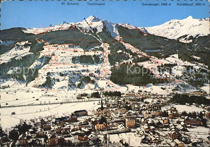 Bad Hofgastein Seilbahnen Abfahrten Kl Scharte Tuerchlwand Gamskogel Hundskopf