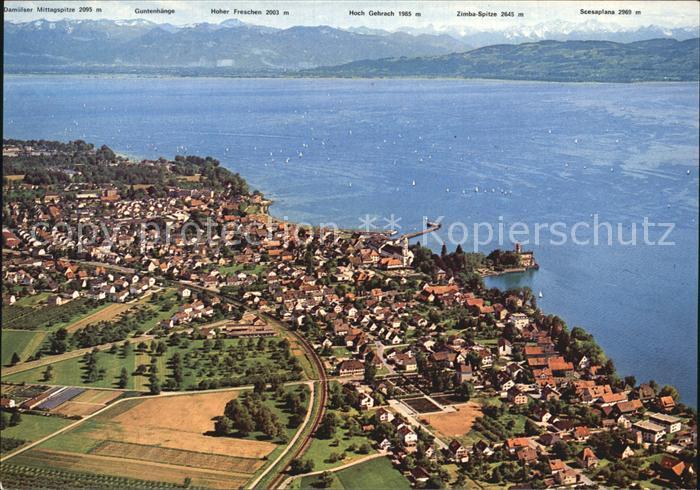 Langenargen Bodensee Fliegeraufnahme