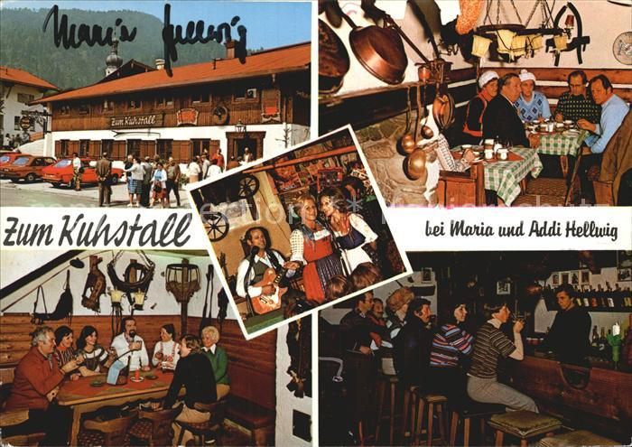 Reit Winkl Tanzlokal Zum Kuhstall mit Maria und Addi Hellwig Bar