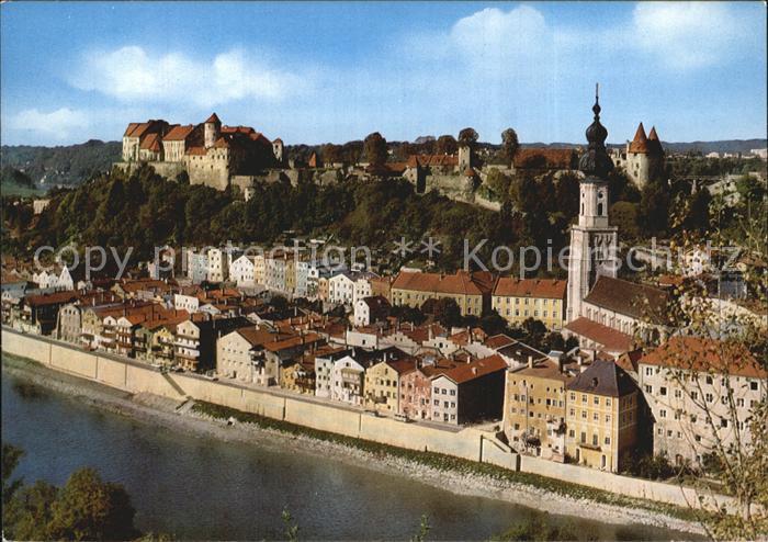 Burghausen Salzach Fliegeraufnahme