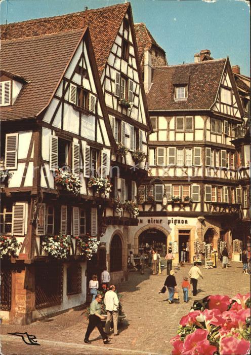 Colmar Haut Rhin Elsass Altstadt Fussgaengerzone