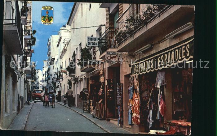 Benidorm Calle tipica