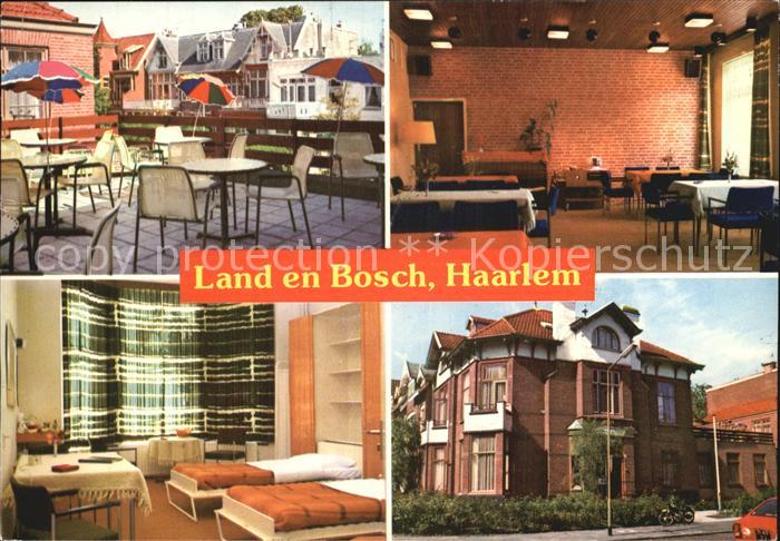 Haarlem Bejaardenhotel Land en Bosch Terrasse Zimmer Gastraum
