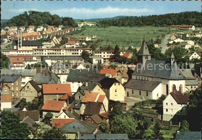 Gladenbach Hessen Stadtblick