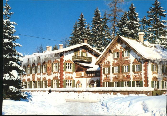 OBERAMMERGAU Bayern Haensel und Gretel Haus