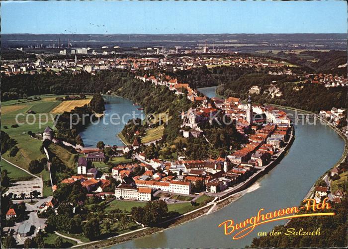 Burghausen Salzach Fliegeraufnahme
