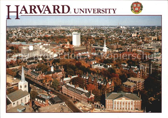 Cambridge Massachusetts Havard University Fliegeraufnahme