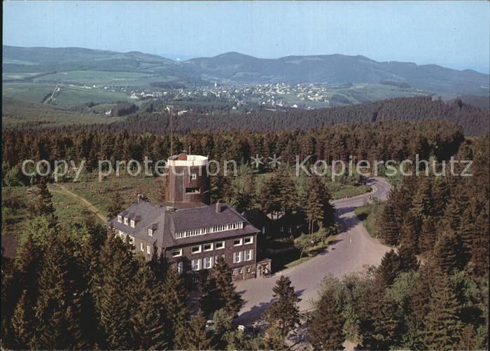 Winterberg Hochsauerland Gaststaette Kahler Asten Fliegeraufnahme