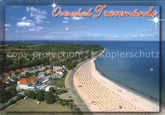 Travemuende Ostseebad Fliegeraufnahme