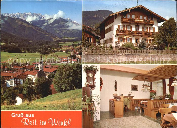 Reit Winkl Panorama Fremdenheim Grosschmid Gastraum