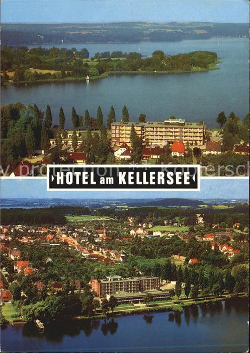Malente-Gremsmuehlen Hotel am Kellersee Fliegeraufnahme