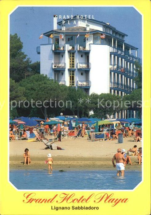 Lignano Sabbiadoro Grand Hotel Playa Strand
