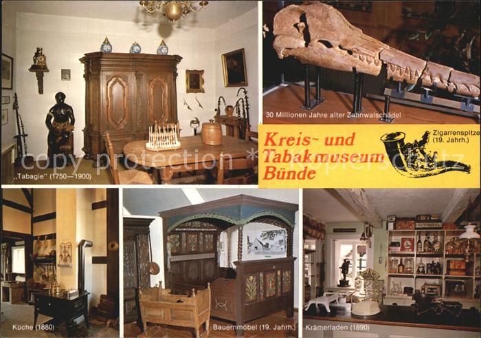 Buende Westfalen Dt Tabak und Zigarrenmuseum Tabagie Zahnwalschaedel Kueche Baue