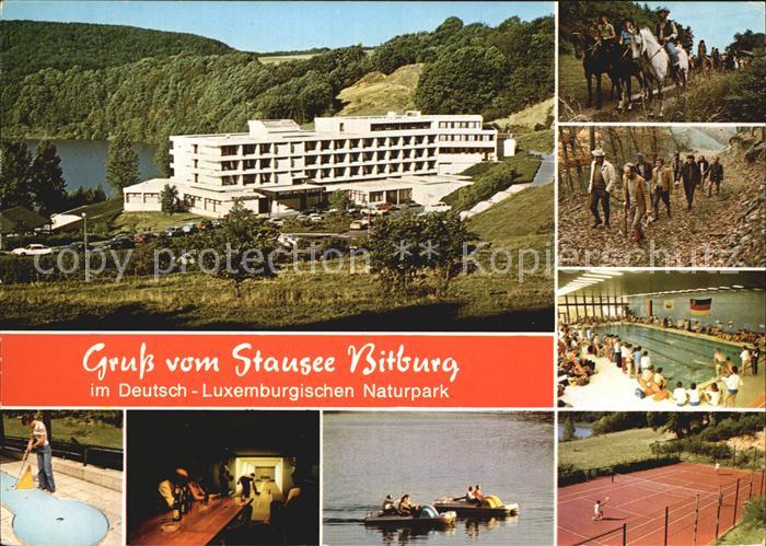 Biersdorf See Dorint Sporthotel Suedeifel Minigolf Kegelbahn Tretbootfahren Tenn