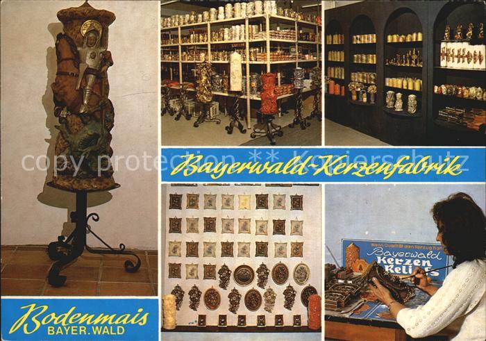 Bodenmais Bayerwald Kerzenfabrik Details