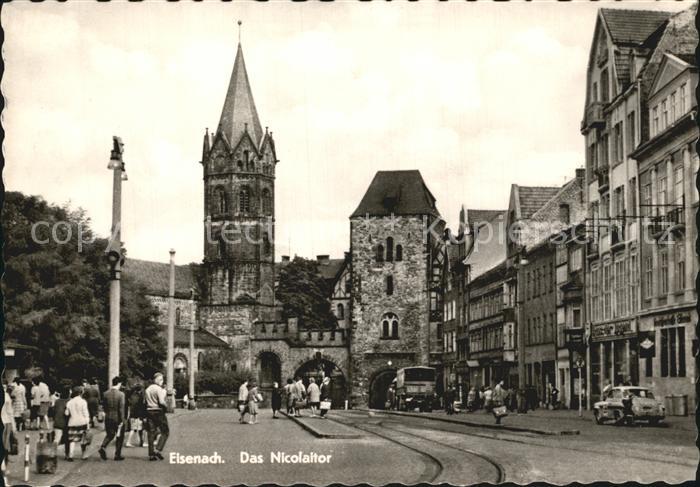 Eisenach Thueringen Nicolaitor