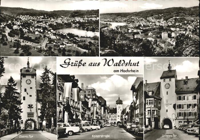 Waldshut-Tiengen Total Oberes Tor Kaiserstr Unteres Tor