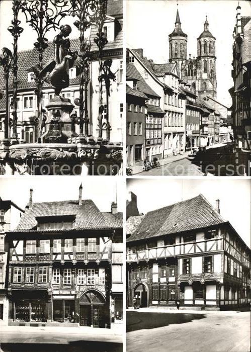 Goettingen Niedersachsen Gaenselieselbrunnen Johanniskirche Hoevet Haus Junkerns
