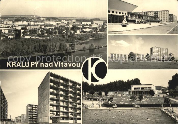 Kralupy Nad Vltavou Sidliste Lobecek Kulturni dum Vltava Kaucuk np Sidliste Koch