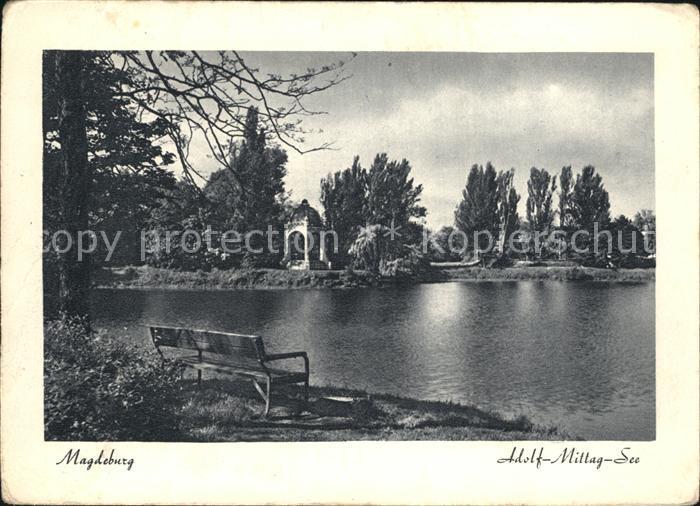 MAGDEBURG  CITY Adolf Mittag Se