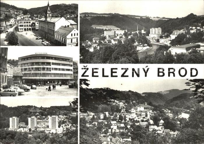 Zelezny Brod Orts und Teilansichten Totale