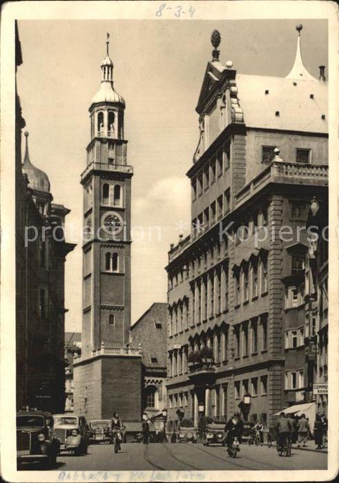 Augsburg Rathaus und Perlachturm