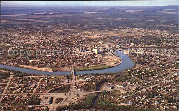 Fairbanks Alaska Fliegeraufnahme