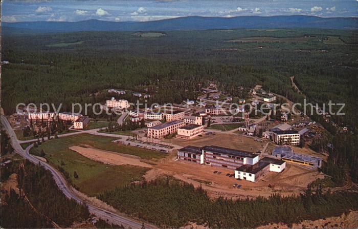 Fairbanks Alaska Fliegeraufnahme Alaska Campus