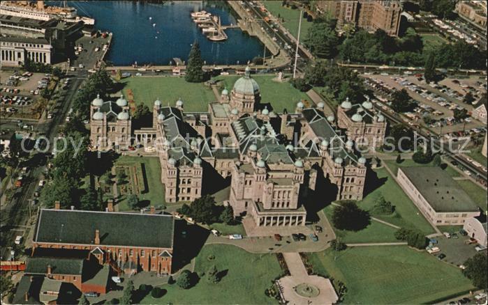 Victoria British Columbia Fliegeraufnahme