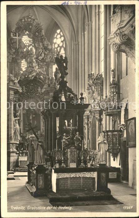 Trebnitz Trzebnica Schlesien Grabstaette der Heiligen hedwig
