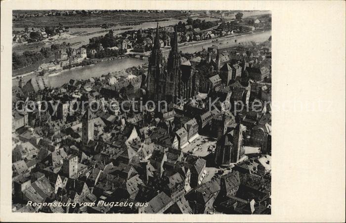 REGENSBURG Bayern Fliegeraufnahme