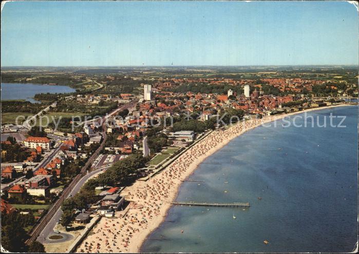 ECKERNFoeRDE Ostseebad Fliegeraufnahme