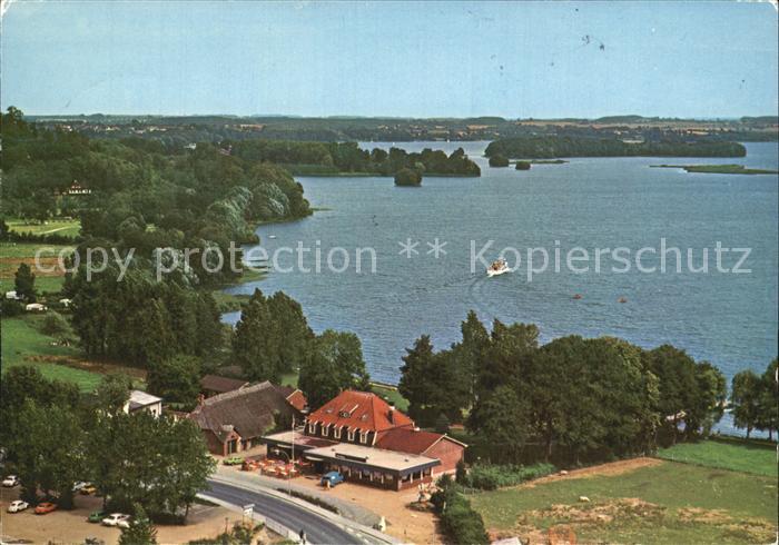 Dersau Fliegeraufnahme Hotel und Pension Zur Muehle