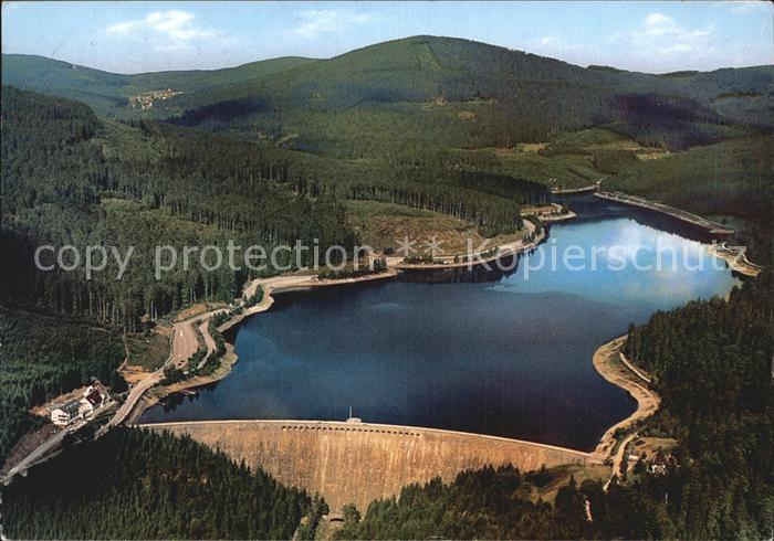 Forbach Baden Fliegeraufnahme Schwarzenbach Talsperre