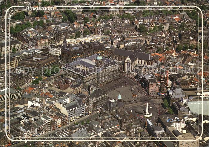Amsterdam Niederlande Fliegeraufnahme
