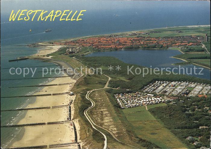 Westkapelle Netherlands Fliegeraufnahme