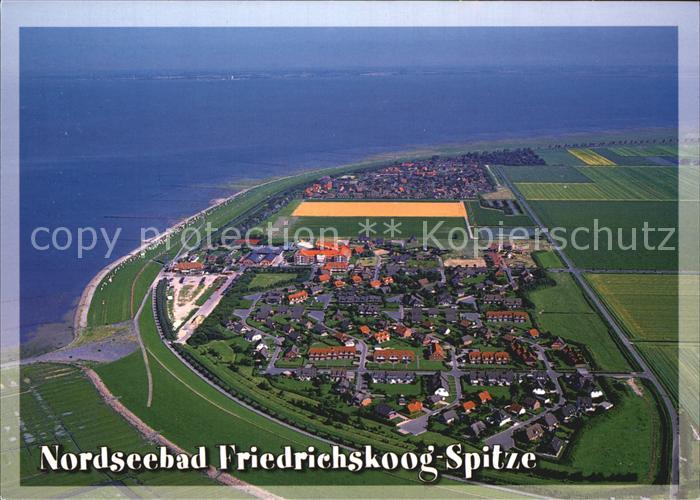 Friedrichskoog Nordseebad Fliegeraufnahme