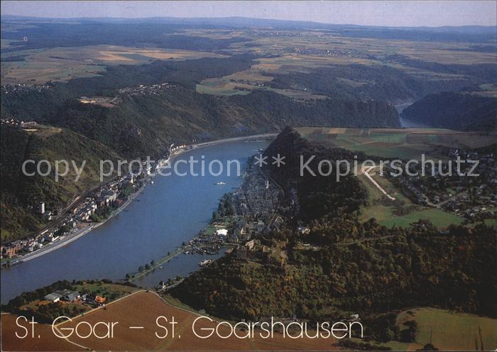 St Goar Sankt Goarshausen Burg Rheinfels Burg Katz Loreley