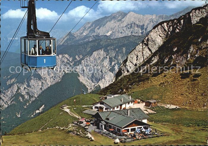 Grainau Hochalm Seilbahn Hochalm-Osterfelder