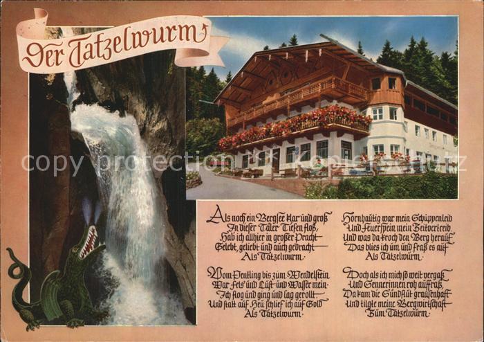Bayrischzell Gasthof Zum feurigen Tatzlwurm