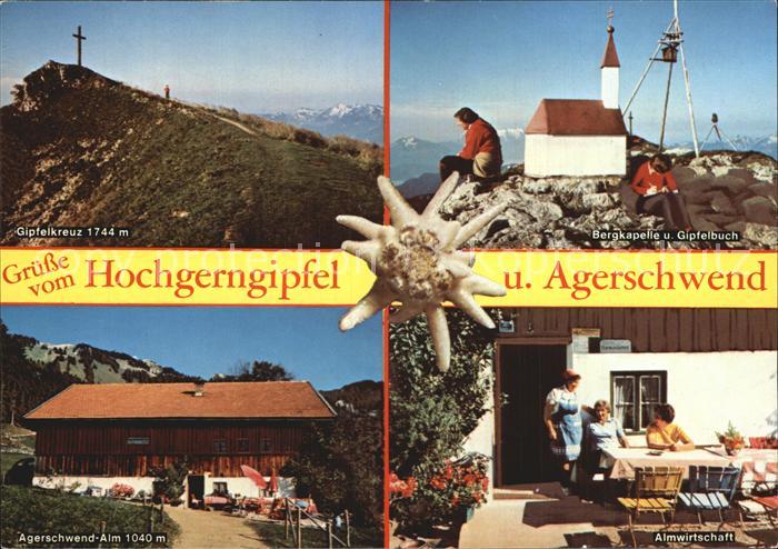 Unterwoessen Hochgerngipfel und Agerschwend