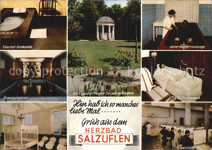 Bad Salzuflen Bewegungsbad Thermal Badezelle Unterwassermassage Leopold Thermal