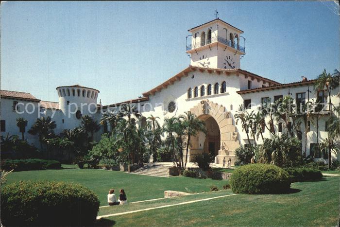 Santa Barbara California Sunken Gardens