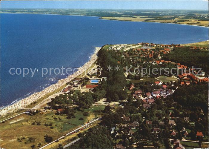 Hohwacht Ostseebad Fliegeraufnahme