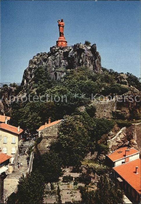 Le Puy-en-Velay Statue colossale de Notre-Dame de France