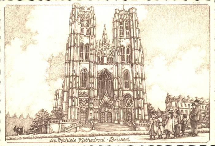 Brussels Saint Michels Kathedraal