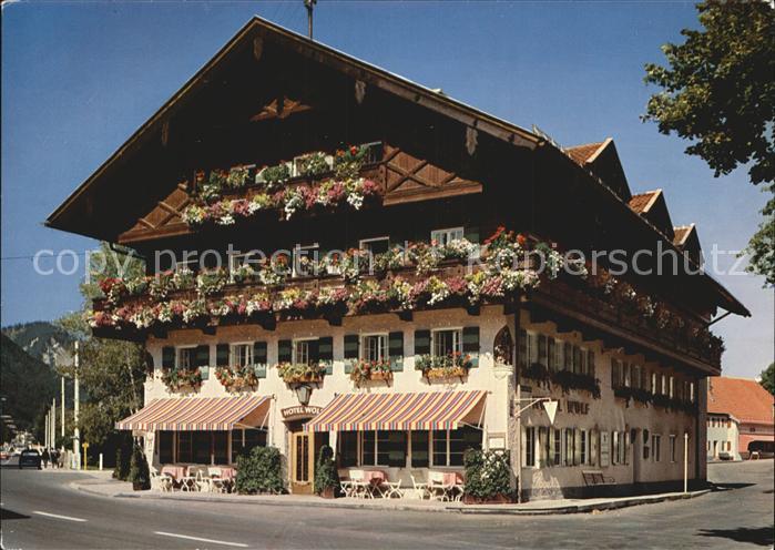 OBERAMMERGAU Bayern Hotel Wolf