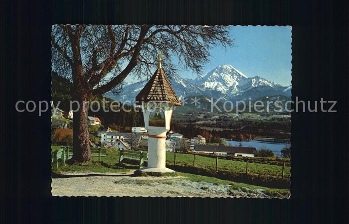 Faakersee Bildstock Mittagskogel