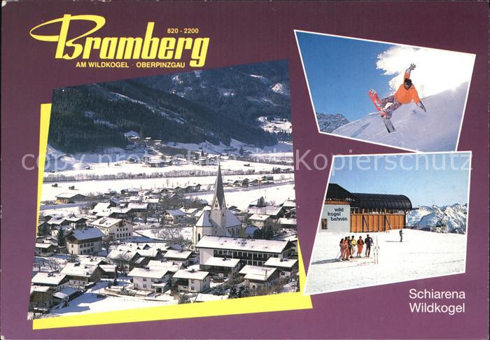 Bramberg Wildkogel Schiarena Teilansicht